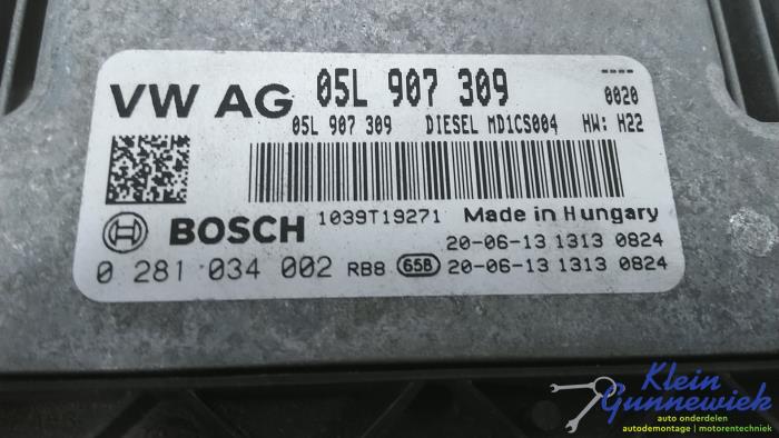 Used Injection computer Audi A4 Price € 224,00 Margin scheme offered by Klein Gunnewiek Autodemontage & Motorentechniek