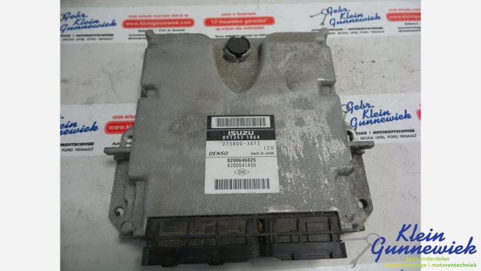 Used Injection computer Renault Vel Satis Price € 59,00 Margin scheme offered by Klein Gunnewiek Autodemontage & Motorentechniek