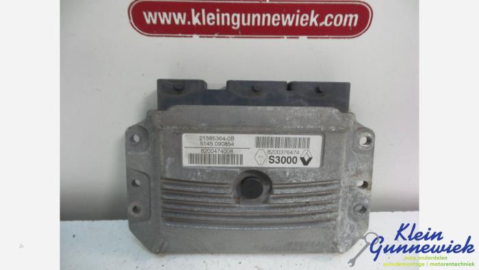 Used Injection computer Renault Modus Price € 59,00 Margin scheme offered by Klein Gunnewiek Autodemontage & Motorentechniek