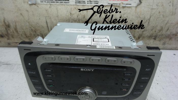 Radio CD Spieler van een Ford S-Max 2007