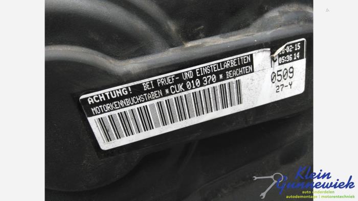 Engine from a Volkswagen E-Golf 2015