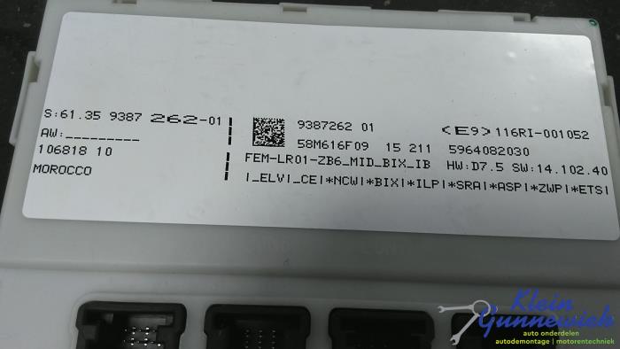Used Body control computer BMW 3-Serie Price € 125,00 Margin scheme offered by Klein Gunnewiek Autodemontage & Motorentechniek