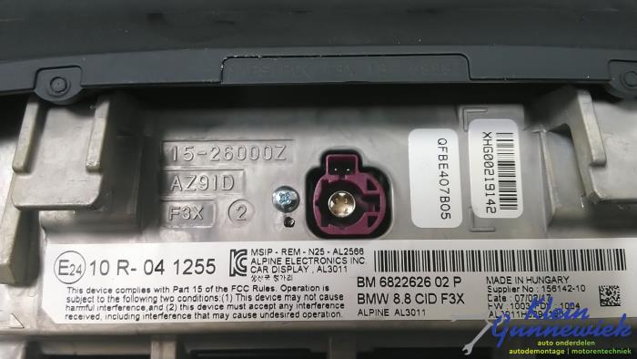 Begagnade Innerdisplay BMW 4-Serie Pris € 702,00 Marginaltabell erbjuds av Klein Gunnewiek Autodemontage & Motorentechniek