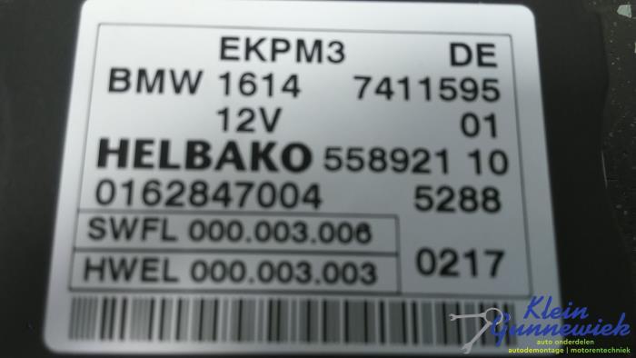 Usagé Module pompe carburant BMW 4-Série Prix € 55,00 Règlement à la marge proposé par Klein Gunnewiek Autodemontage & Motorentechniek