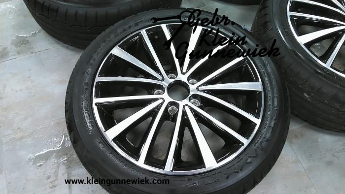 Set of wheels from a Volkswagen Jetta 2016