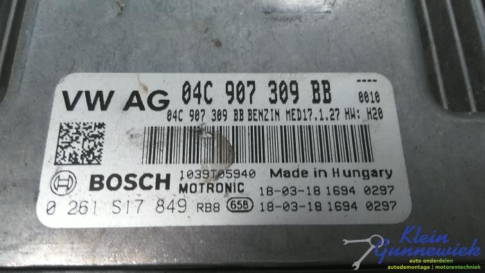 Used Injection computer Volkswagen Polo Price € 156,00 Margin scheme offered by Klein Gunnewiek Autodemontage & Motorentechniek