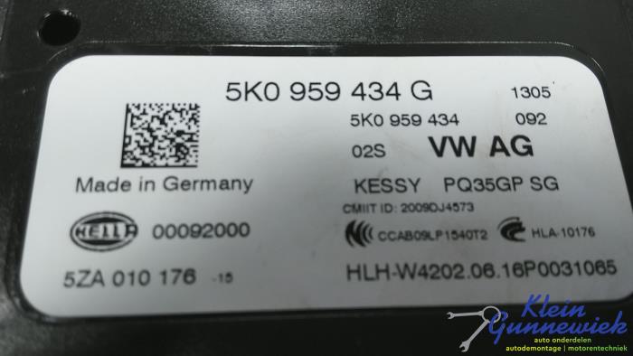 Usagé Ordinateur divers Volkswagen Jetta Prix € 26,00 Règlement à la marge proposé par Klein Gunnewiek Autodemontage & Motorentechniek