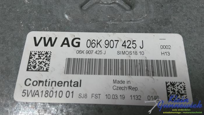 Used Injection computer Volkswagen Arteon Price € 197,00 Margin scheme offered by Klein Gunnewiek Autodemontage & Motorentechniek