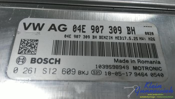 Used Injection computer Volkswagen Tiguan Price € 165,00 Margin scheme offered by Klein Gunnewiek Autodemontage & Motorentechniek