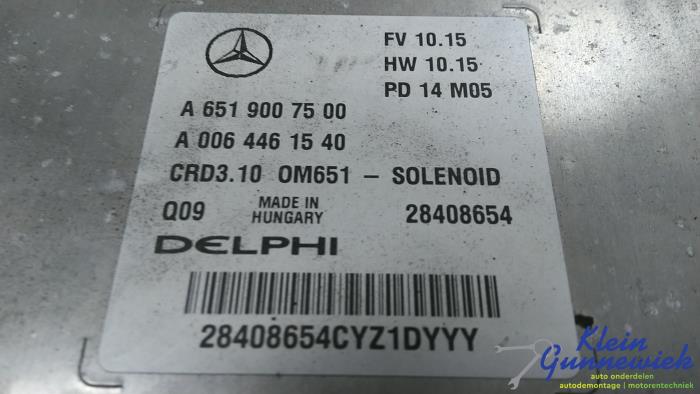 Used Injection computer Mercedes C-Klasse Price € 202,00 Margin scheme offered by Klein Gunnewiek Autodemontage & Motorentechniek