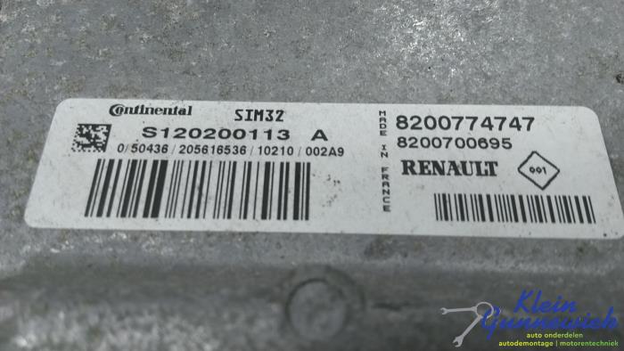 Used Injection computer Renault Twingo Price € 59,00 Margin scheme offered by Klein Gunnewiek Autodemontage & Motorentechniek