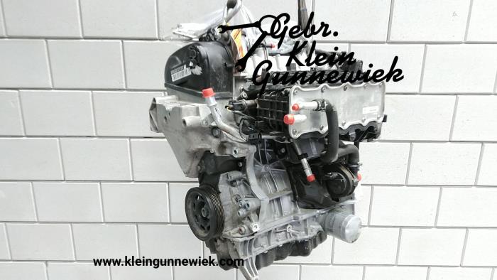 Motor de un Volkswagen Tiguan 2018