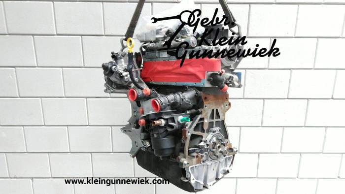 Motor van een Volkswagen Jetta 2016