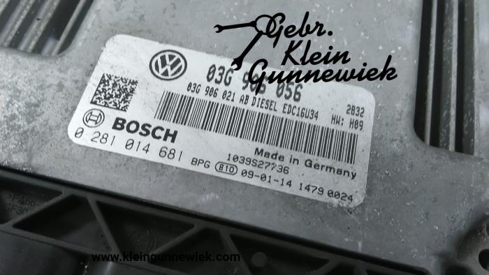Ordenadores de inyección de un Volkswagen Touran 2009