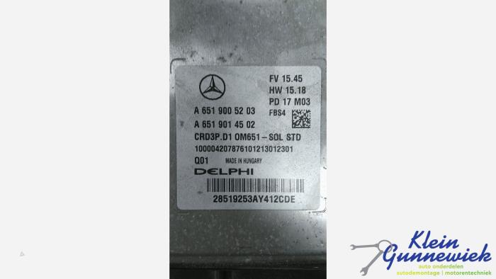 Used Injection computer Mercedes C-Klasse Price € 343,00 Margin scheme offered by Klein Gunnewiek Autodemontage & Motorentechniek