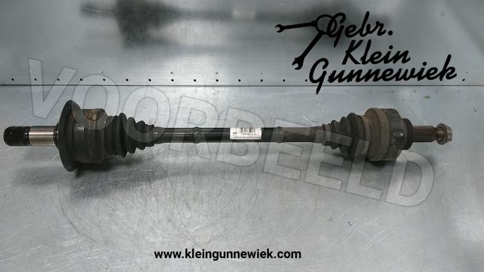 Drive shaft, rear left from a BMW 3-Serie 2014