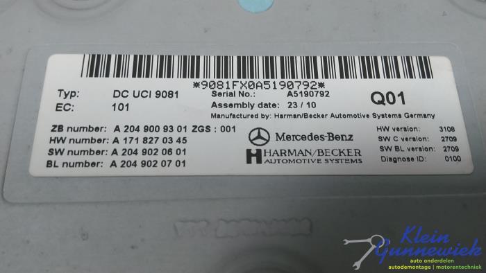 Used Computer, miscellaneous Mercedes E-Klasse Price € 72,00 Margin scheme offered by Klein Gunnewiek Autodemontage & Motorentechniek