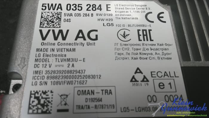 Używane Modul (rózne) Seat Ibiza Cena € 187,00 Procedura marży oferowane przez Klein Gunnewiek Autodemontage & Motorentechniek