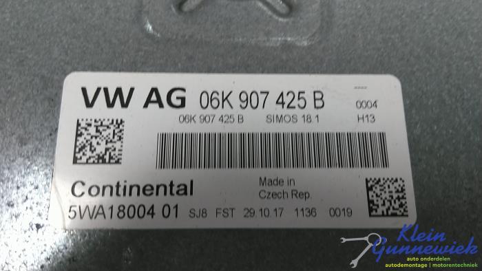 Used Injection computer Volkswagen Golf Price € 223,00 Margin scheme offered by Klein Gunnewiek Autodemontage & Motorentechniek