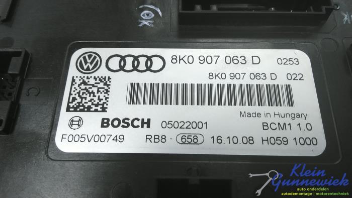 Used Body control computer Audi A5 Price € 65,00 Margin scheme offered by Klein Gunnewiek Autodemontage & Motorentechniek