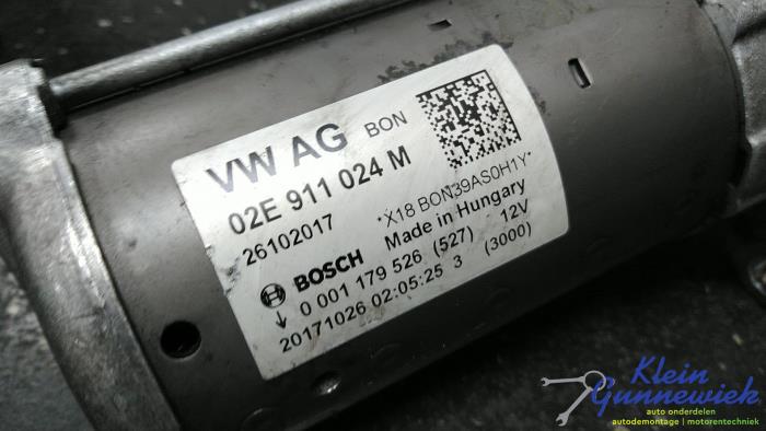Gebrauchte Anlasser Volkswagen Golf Preis € 30,00 Margenregelung angeboten von Klein Gunnewiek Autodemontage & Motorentechniek
