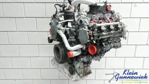 Motor van een Porsche Cayenne 2019