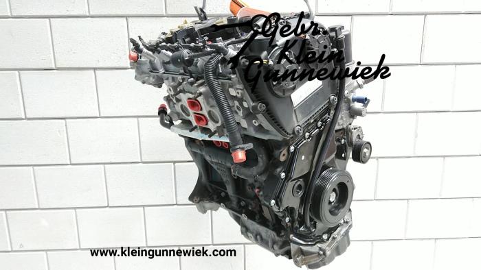 Motor de un Audi A6 2015