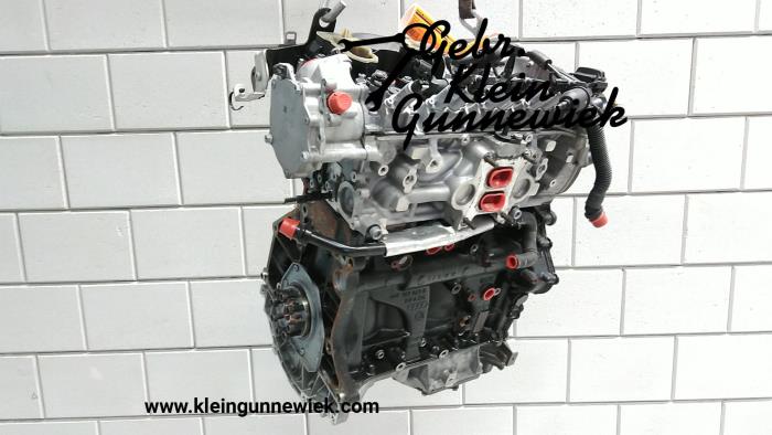 Motor de un Audi A6 2015