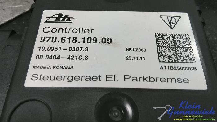 Używane Modul hamulca postojowego Porsche Panamera Cena € 87,00 Procedura marży oferowane przez Klein Gunnewiek Autodemontage & Motorentechniek