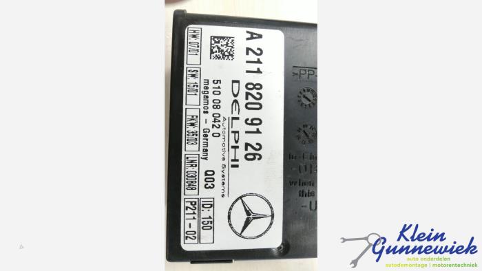 Usagé Ordinateur divers Mercedes C-Klasse Prix € 24,00 Règlement à la marge proposé par Klein Gunnewiek Autodemontage & Motorentechniek