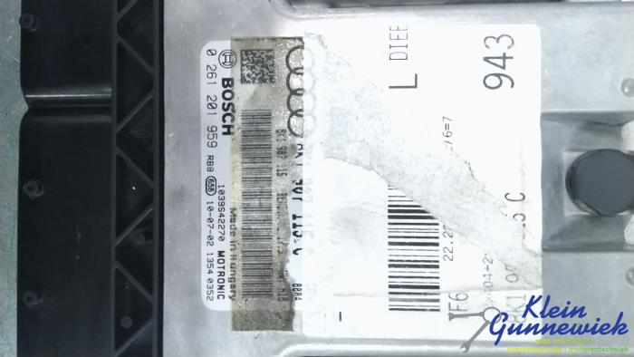 Used Injection computer Audi A4 Price € 89,00 Margin scheme offered by Klein Gunnewiek Autodemontage & Motorentechniek