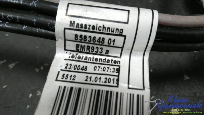 Używane Kabel (rózne) BMW 5-Serie Cena € 35,00 Procedura marży oferowane przez Klein Gunnewiek Autodemontage & Motorentechniek