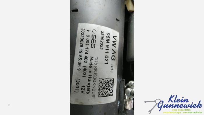 Begagnade Startmotor Audi RS4 Pris € 62,00 Marginaltabell erbjuds av Klein Gunnewiek Autodemontage & Motorentechniek