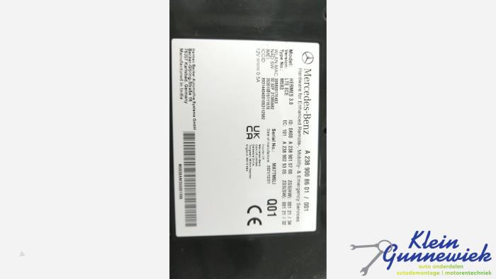 Usagé Ordinateur divers Mercedes GLC-Klasse Prix € 64,00 Règlement à la marge proposé par Klein Gunnewiek Autodemontage & Motorentechniek
