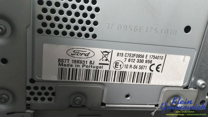 Używane System nawigacji Ford Mondeo Cena € 262,00 Procedura marży oferowane przez Klein Gunnewiek Autodemontage & Motorentechniek
