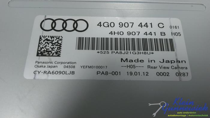 Używane Modul kamery Audi A6 Cena € 77,00 Procedura marży oferowane przez Klein Gunnewiek Autodemontage & Motorentechniek