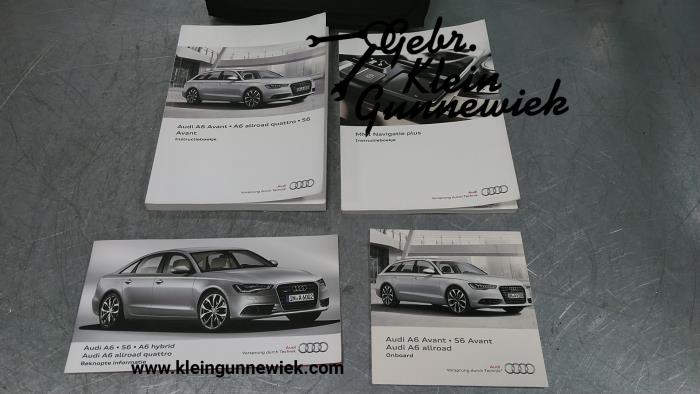 Instrucciones(varios) de un Audi A6 2012