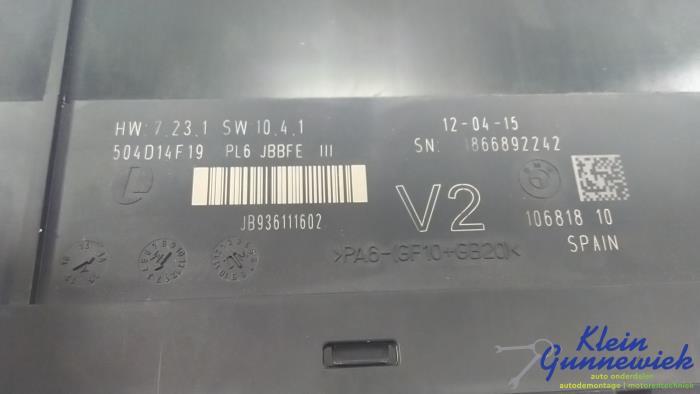 Computer, miscellaneous from a BMW 5-Serie 2015