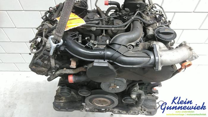 Motor van een Audi A6 2005