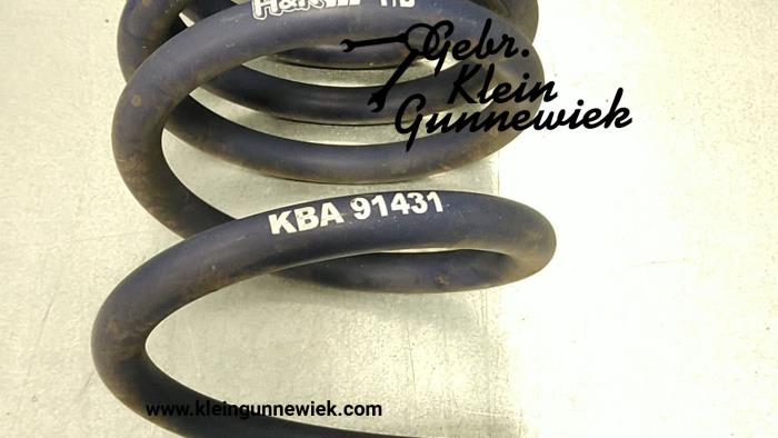 Rear coil spring from a Volkswagen Golf 2017