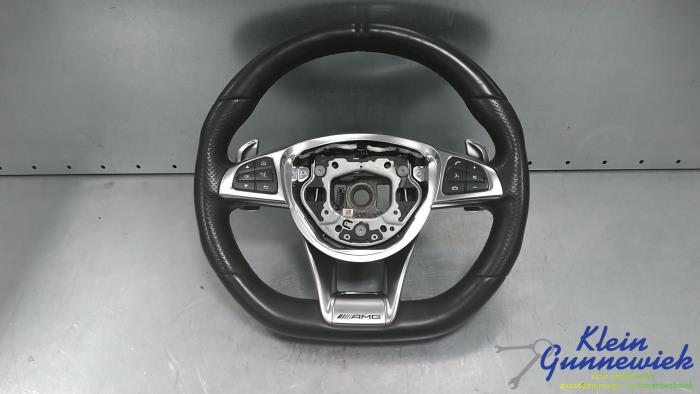 Używane Kierownica Mercedes C-Klasse Cena € 418,00 Procedura marży oferowane przez Klein Gunnewiek Autodemontage & Motorentechniek