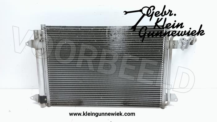Air conditioning condenser from a Volkswagen Scirocco 2009