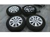 Set of wheels + tyres from a Volkswagen Golf 2011