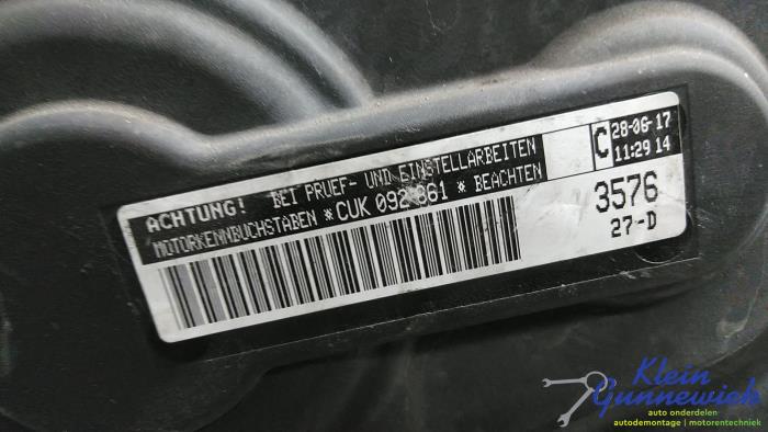 Engine from a Volkswagen E-Golf 2017