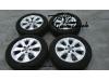 Set of wheels + tyres from a Opel Meriva 2012