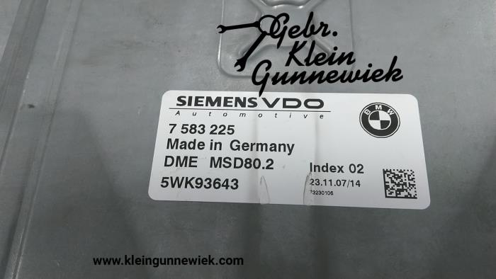 Ordinateur d'admission d'un BMW 1-Serie 2008