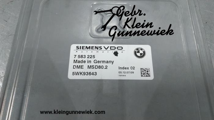 EinspritzSteuergerät van een BMW 1-Serie 2008