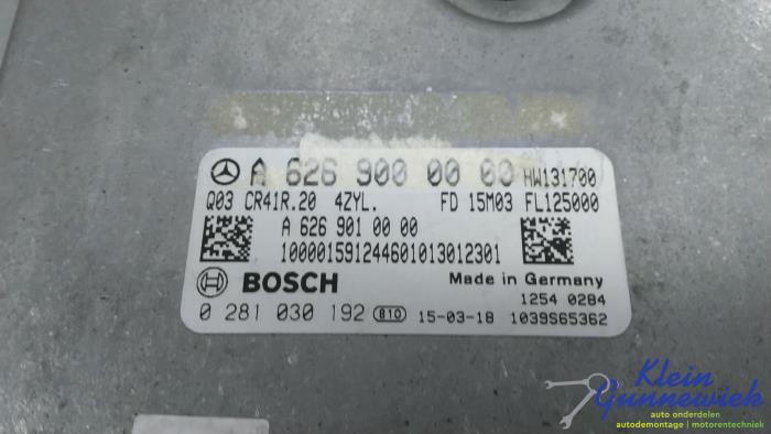 Injection computer from a Mercedes C-Klasse 2016