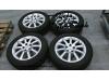 Set of wheels + tyres from a Opel Meriva 2011