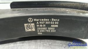 Gaspedalposition Sensor van een Mercedes Vito 2019